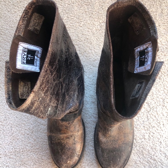 Frye Engineer, mid calf boots - Picture 3 of 5